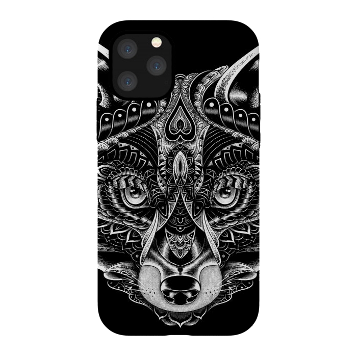 iPhone 11 Pro StrongFit Fox Ornate by Afif Quilimo