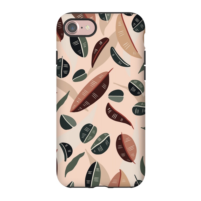 iPhone 7 StrongFit Botanical leaves fall by Mmartabc