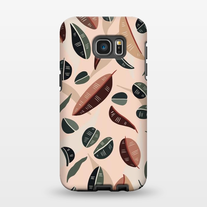 Galaxy S7 EDGE StrongFit Botanical leaves fall by Mmartabc