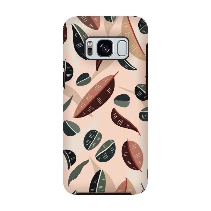 Galaxy S8 StrongFit Botanical leaves fall by Mmartabc