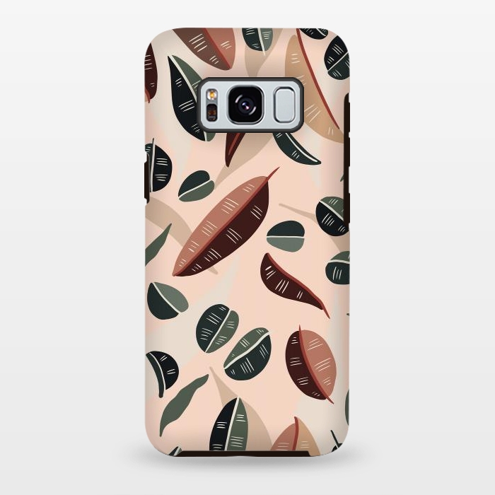 Galaxy S8 plus StrongFit Botanical leaves fall by Mmartabc