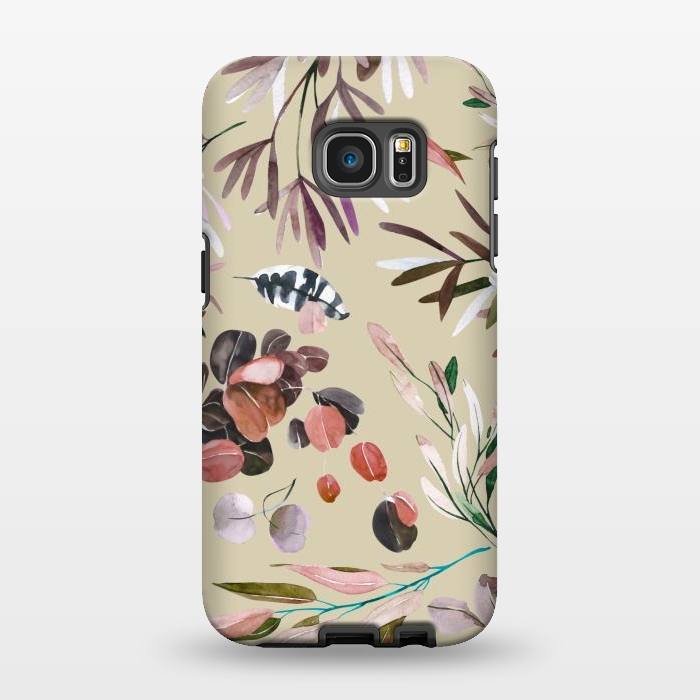 Galaxy S7 EDGE StrongFit Shirley Meadow Colorful by Mmartabc
