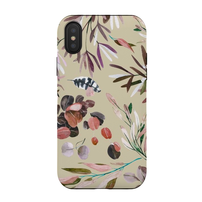iPhone Xs / X StrongFit Shirley Meadow Colorful by Mmartabc