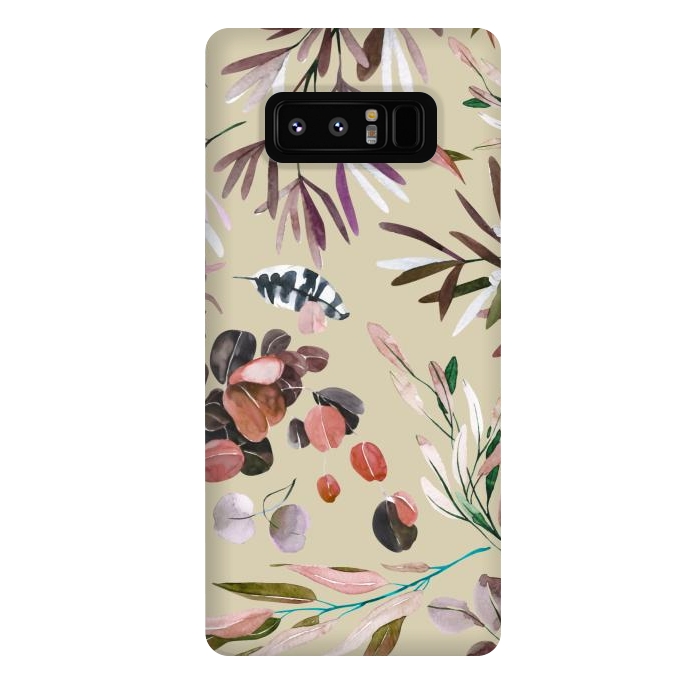 Galaxy Note 8 StrongFit Shirley Meadow Colorful by Mmartabc