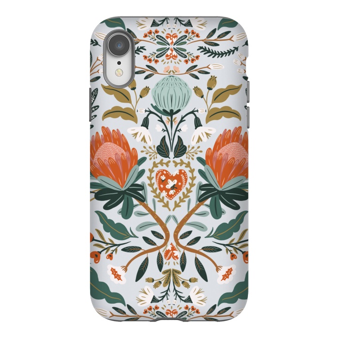 iPhone Xr StrongFit Boho winter reflection by Mmartabc