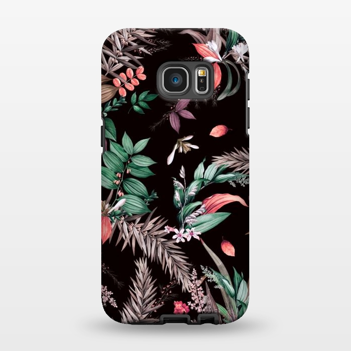 Galaxy S7 EDGE StrongFit Vibrant exotic bouquets by Mmartabc