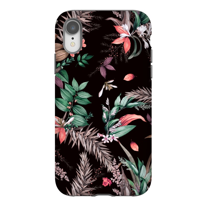 iPhone Xr StrongFit Vibrant exotic bouquets by Mmartabc