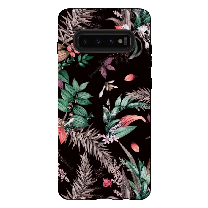 Galaxy S10 plus StrongFit Vibrant exotic bouquets by Mmartabc