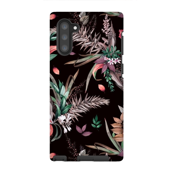 Galaxy Note 10 StrongFit Vibrant exotic bouquets by Mmartabc