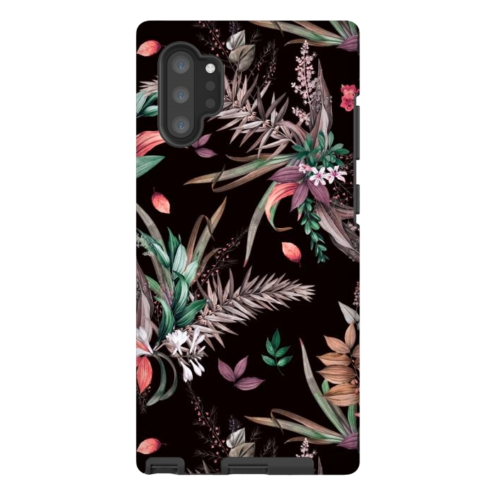 Galaxy Note 10 plus StrongFit Vibrant exotic bouquets by Mmartabc