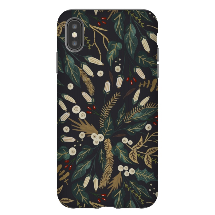 iPhone Xs Max StrongFit Dark nature holiday by Mmartabc