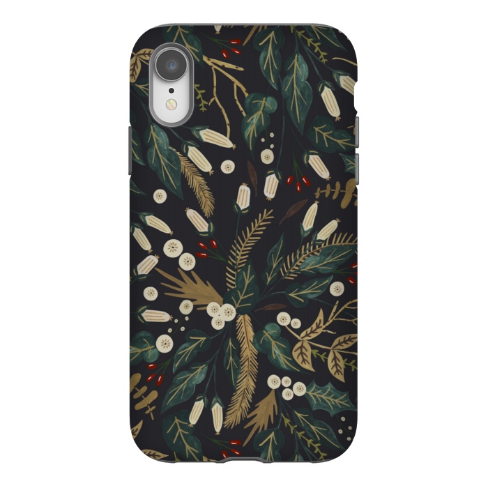 iPhone Xr StrongFit Dark nature holiday by Mmartabc