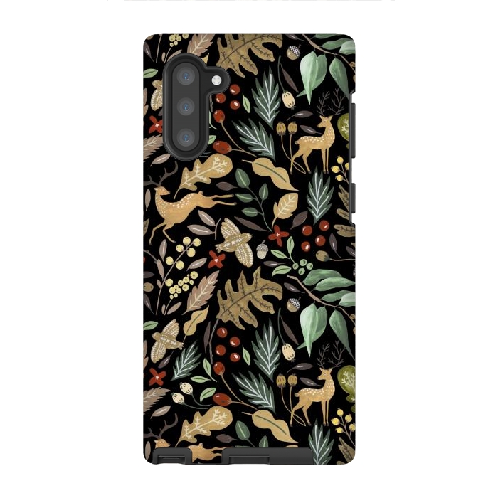 Galaxy Note 10 StrongFit Christmas Nature by Mmartabc