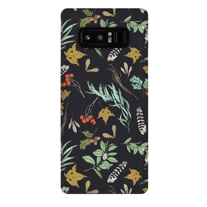 Galaxy Note 8 StrongFit Boho vintage nature by Mmartabc