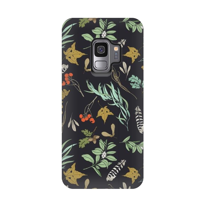 Galaxy S9 StrongFit Boho vintage nature by Mmartabc