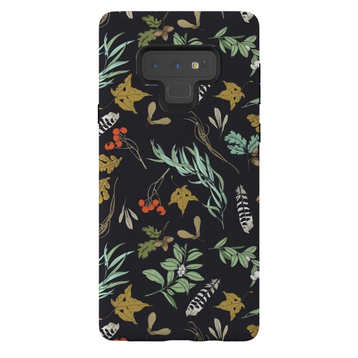 Galaxy Note 9 StrongFit Boho vintage nature by Mmartabc