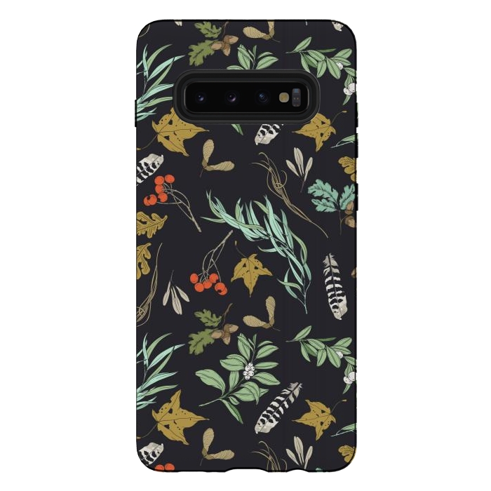 Galaxy S10 plus StrongFit Boho vintage nature by Mmartabc