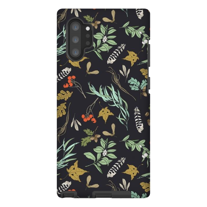 Galaxy Note 10 plus StrongFit Boho vintage nature by Mmartabc