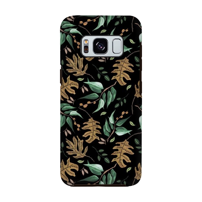 Galaxy S8 StrongFit Fall of fall leaves III by Mmartabc