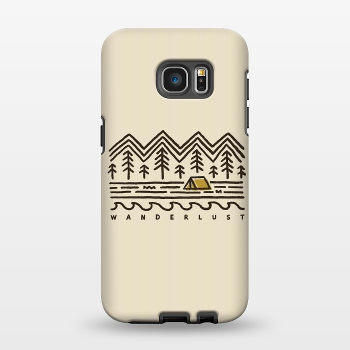 Galaxy S7 EDGE StrongFit Wanderlust by Afif Quilimo