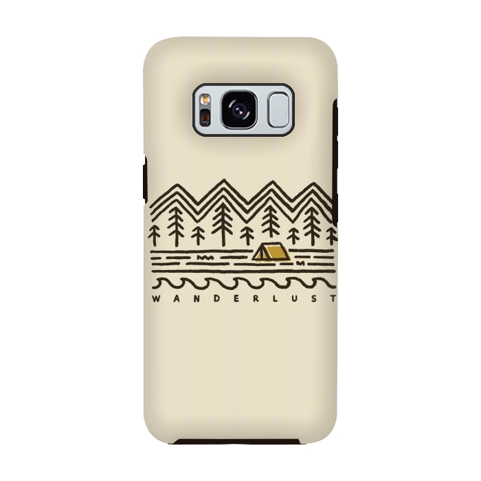 Galaxy S8 StrongFit Wanderlust by Afif Quilimo