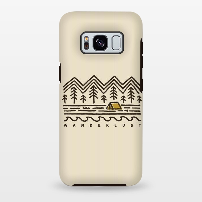 Galaxy S8 plus StrongFit Wanderlust by Afif Quilimo