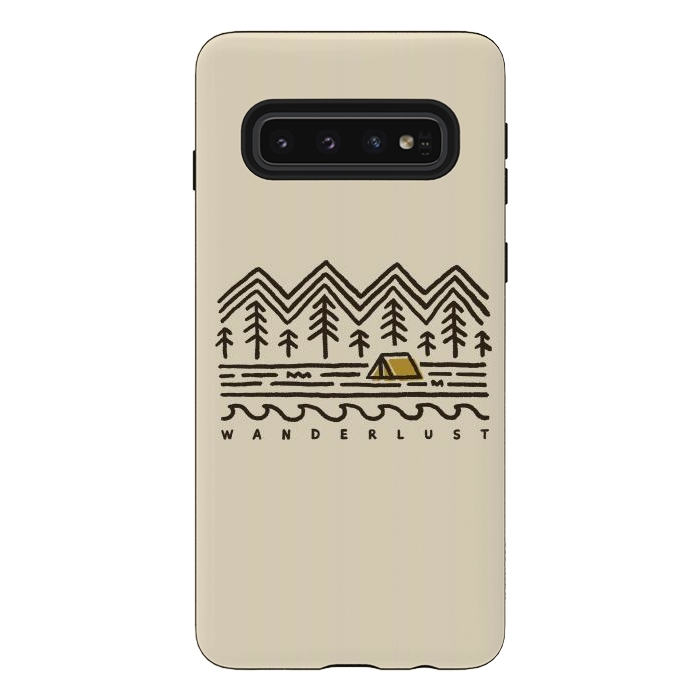 Galaxy S10 StrongFit Wanderlust by Afif Quilimo