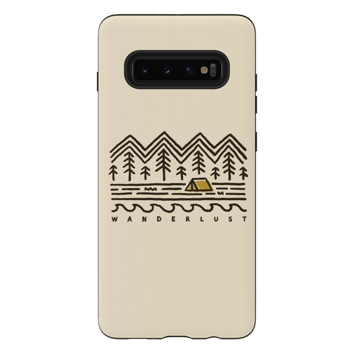 Galaxy S10 plus StrongFit Wanderlust by Afif Quilimo