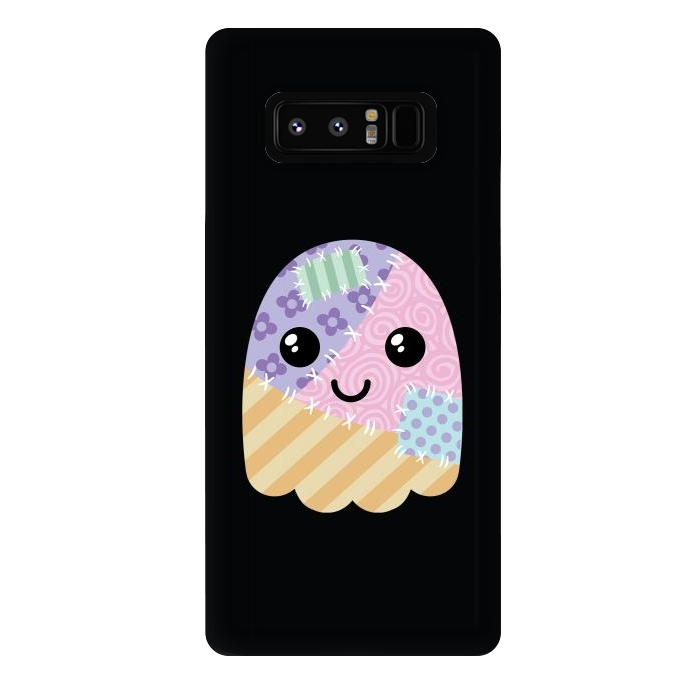 Galaxy Note 8 StrongFit Patchwork ghost by Laura Nagel