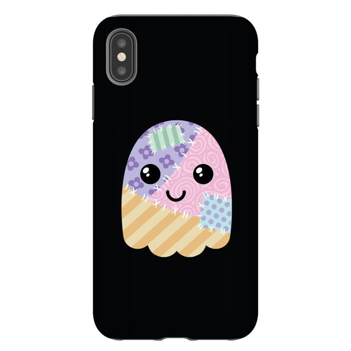 iPhone Xs Max StrongFit Patchwork ghost by Laura Nagel