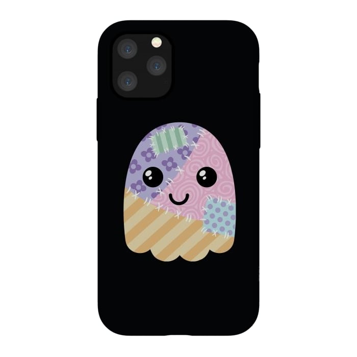 iPhone 11 Pro StrongFit Patchwork ghost by Laura Nagel