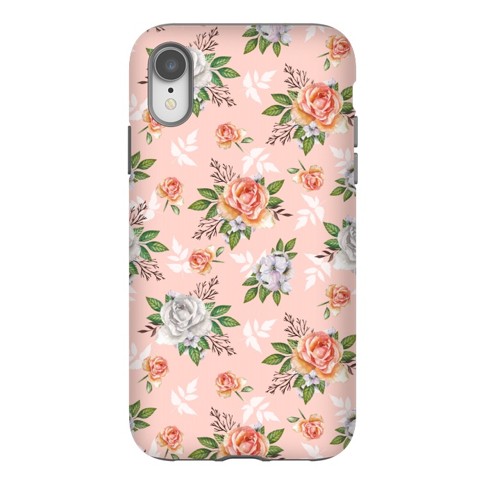 iPhone Xr StrongFit Vintage roses by Julia Badeeva