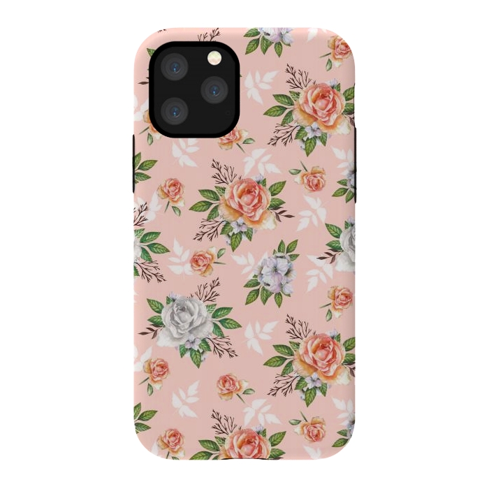 iPhone 11 Pro StrongFit Vintage roses by Julia Badeeva