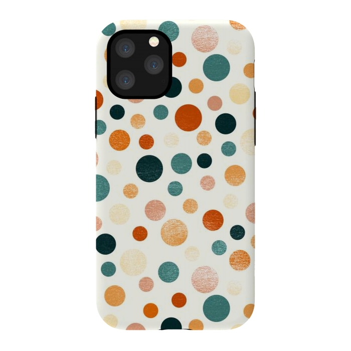 iPhone 11 Pro StrongFit Whimsical Polka Dots by Tigatiga