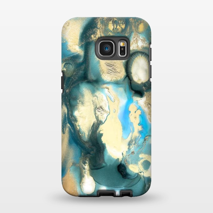 Galaxy S7 EDGE StrongFit Golden Reef by Tangerine-Tane