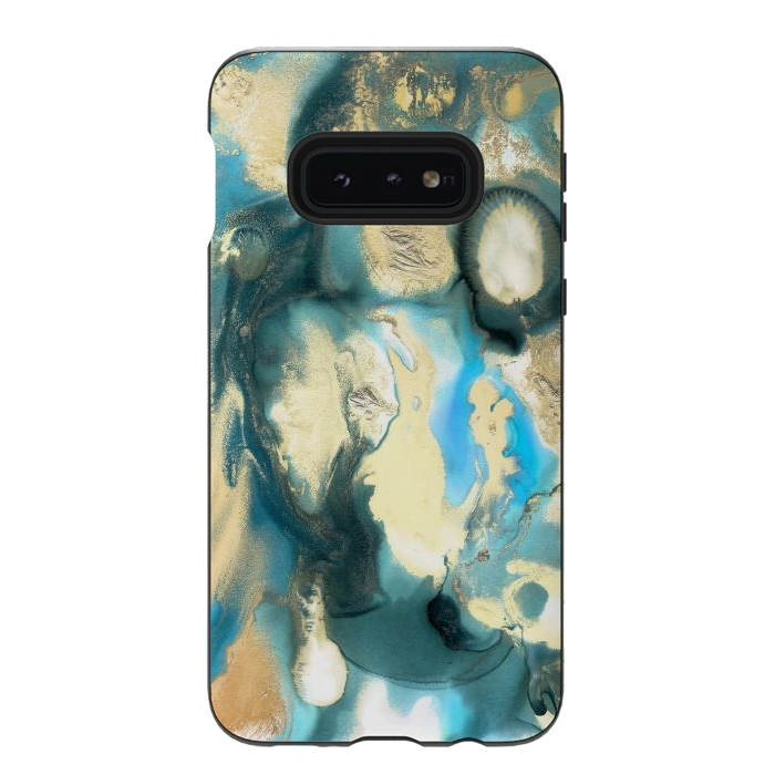 Galaxy S10e StrongFit Golden Reef by Tangerine-Tane