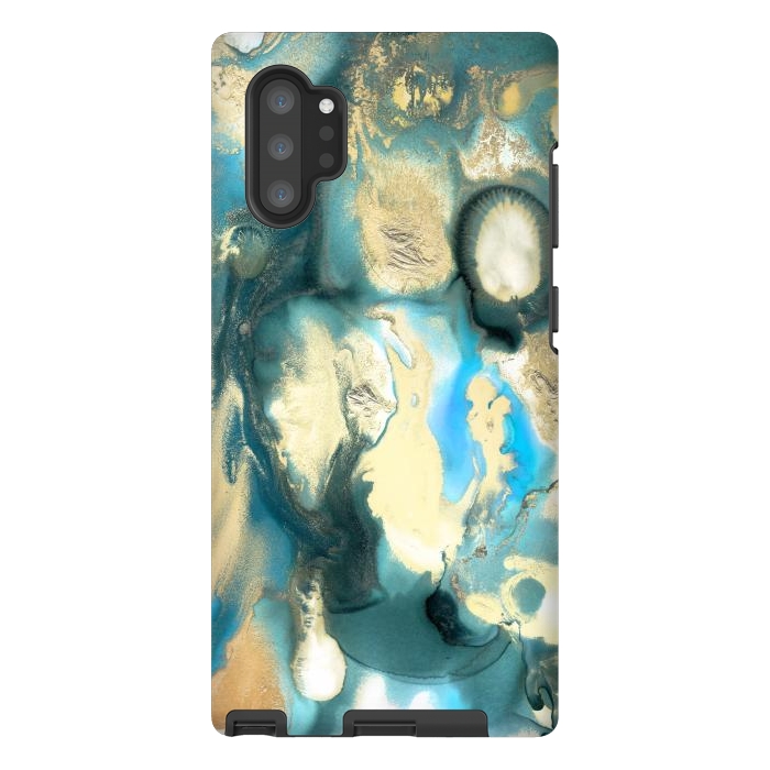 Galaxy Note 10 plus StrongFit Golden Reef by Tangerine-Tane