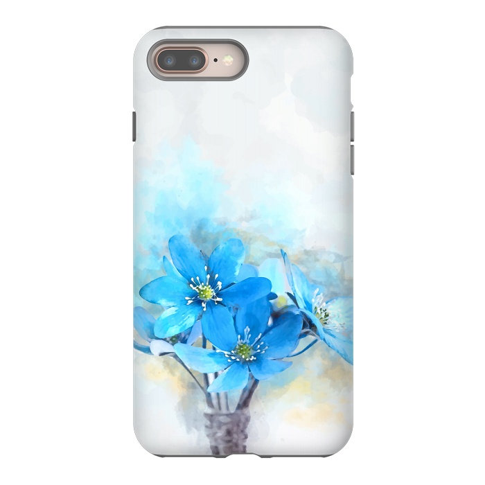 iPhone 7 plus StrongFit Summer Blue by Creativeaxle