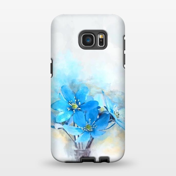 Galaxy S7 EDGE StrongFit Summer Blue by Creativeaxle