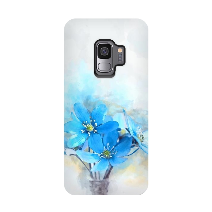 Galaxy S9 StrongFit Summer Blue by Creativeaxle