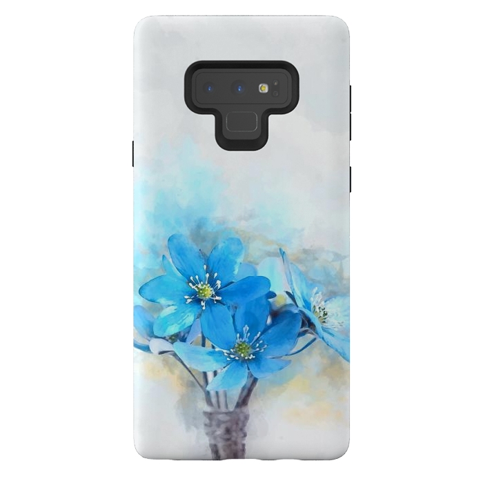 Galaxy Note 9 StrongFit Summer Blue by Creativeaxle
