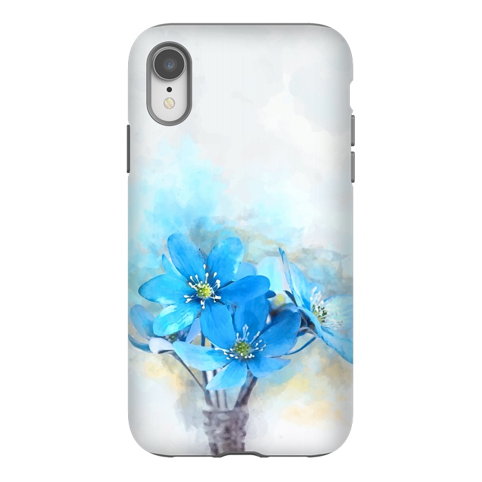 iPhone Xr StrongFit Summer Blue by Creativeaxle