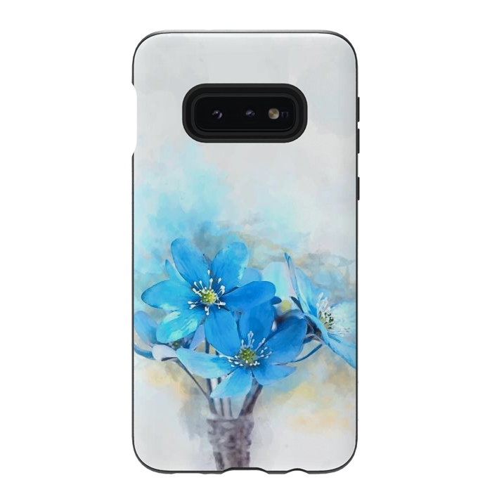 Galaxy S10e StrongFit Summer Blue by Creativeaxle