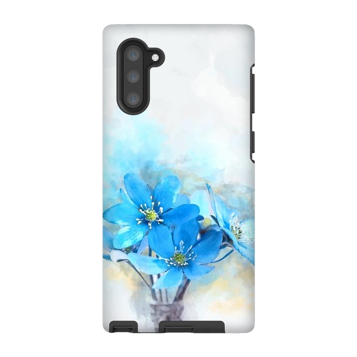 Galaxy Note 10 StrongFit Summer Blue by Creativeaxle