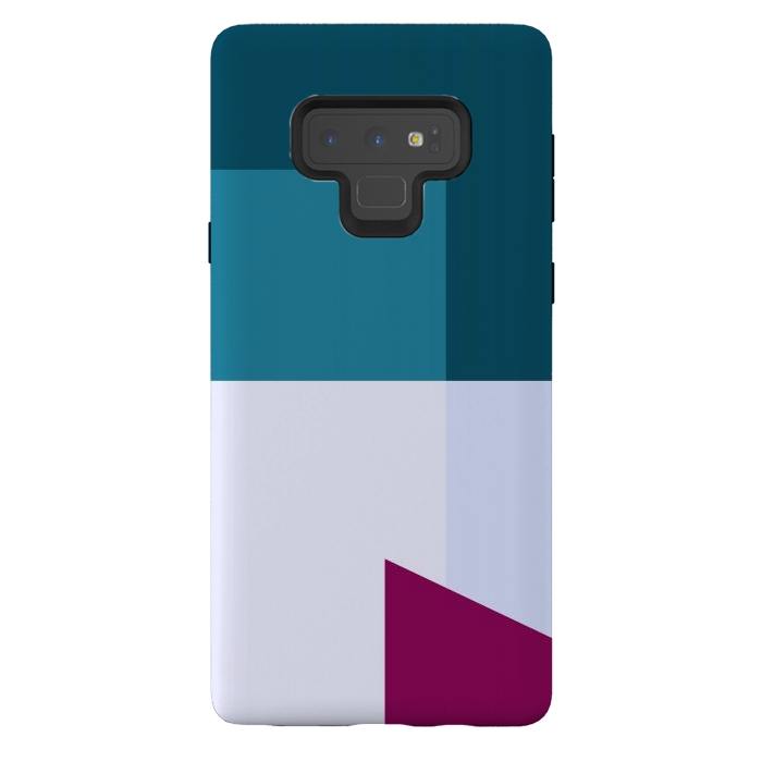 Galaxy Note 9 StrongFit Pretty Blue by Creativeaxle