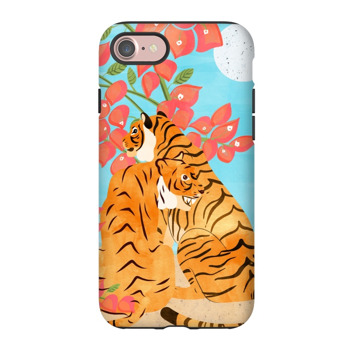 iPhone 7 StrongFit Tiger Honeymoon by Uma Prabhakar Gokhale