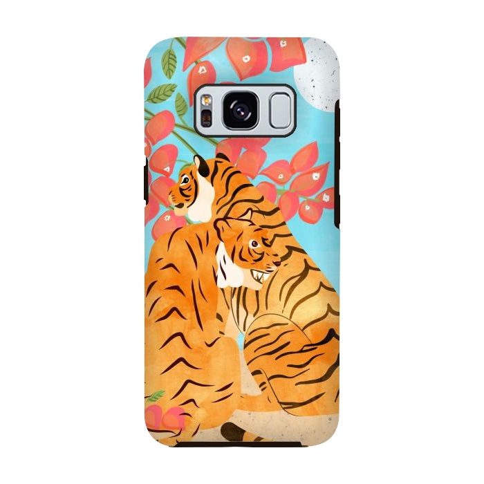 Galaxy S8 StrongFit Tiger Honeymoon by Uma Prabhakar Gokhale