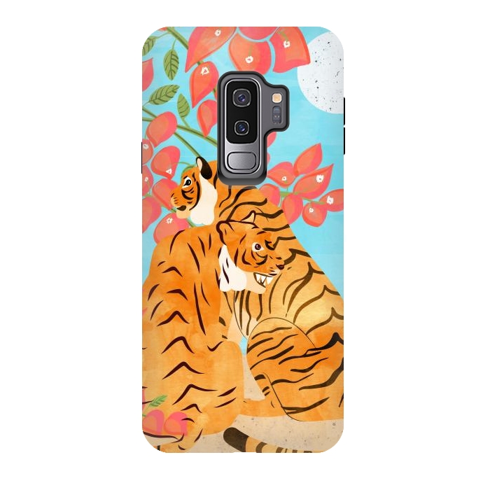 Galaxy S9 plus StrongFit Tiger Honeymoon by Uma Prabhakar Gokhale