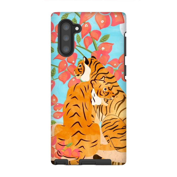 Galaxy Note 10 StrongFit Tiger Honeymoon by Uma Prabhakar Gokhale