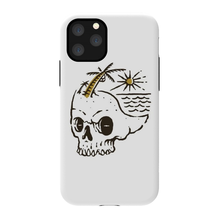 iPhone 11 Pro StrongFit Skull Island by Afif Quilimo